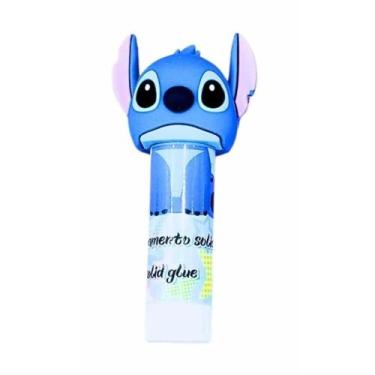 Imagem de Cola Bastão Escolar Branca 8g Disney Stitch Super Fofa  Infantil  Deco