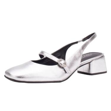 Imagem de Sapato Boneca Couro Salto Bloco Baixo Lia Line + Natália Toscano