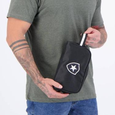 Imagem de Necessaire Botafogo Nylon Preta - Jc Bandeiras, Único