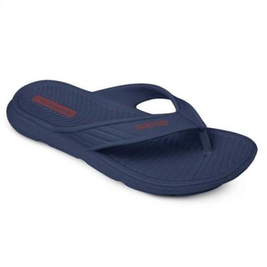 Imagem de Chinelo Ortopédico Super Leve Masculino Boaonda Bolt Conforto, Azul, 3