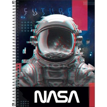 Imagem de Caderno Tilibra universitário nasa 200x275mm 80 folhas