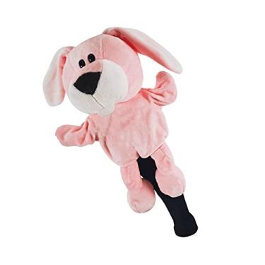 Imagem de YIJU Capa de pelúcia para taco de golfe à poeira dos desenhos animados manga protetora de madeira driver capa de cabeça animal de, Coelho