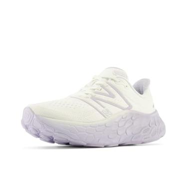 Imagem de New Balance Tênis de corrida feminino Fresh Foam X More V4, Sal marinho/violeta cinza, 10.5