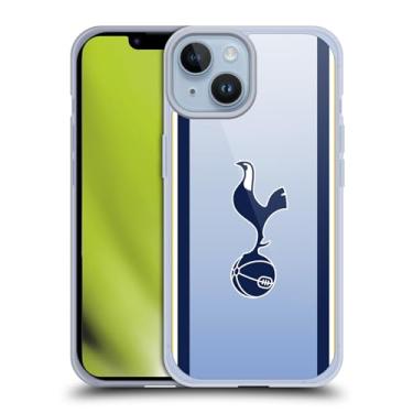 Imagem de Head Case Designs Capa de gel macia oficialmente licenciada Tottenham Hotspur F.C. Away 2024/25 Kit de crachá compatível com Apple iPhone 14