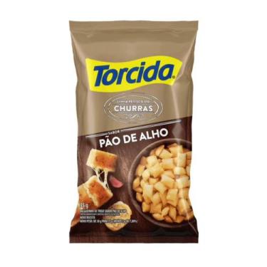 Imagem de Biscoito Salgadinho Torcida 35g C/10 Unidades, 10x Pão de Alho