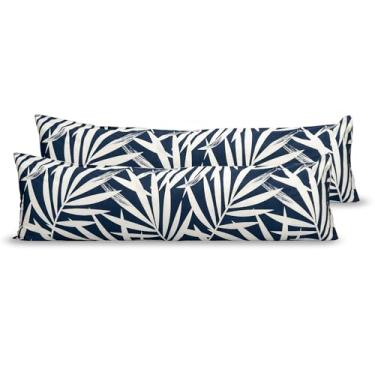 Imagem de Par De Fronha Xuxão 1,30m x 0,40cm Capa Travesseiro Corpo Grande C/Zíper 180 Fios Estampado (Ramos)