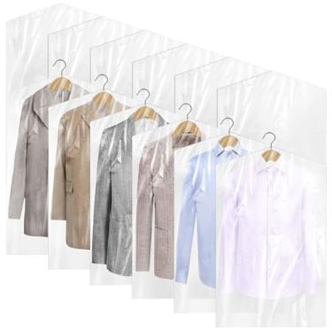 Imagem de AYZTKUX Pacote Com 25 Sacos Plásticos Para Lavagem A Seco, Sacos Plásticos Transparente...