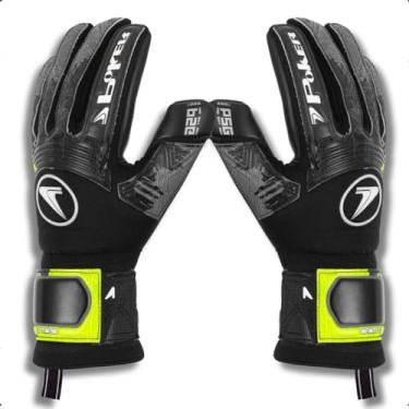 Imagem de Luva De goleiro Profissional INFINITY 2 POKER Cor: Preto/verde Tam:11