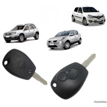 Imagem de Capa Carcaça Chave Sandero Logan Duster Clio 2008 2009 2010 2011 2012 