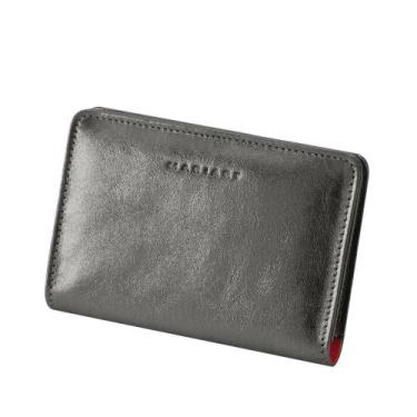 Imagem de Carteira Feminina de Couro Mariart 751, Carbono