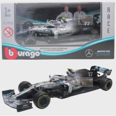 Imagem de Mercedes F1 W10 eq Power - Valtteri Bottas #77 - Formula 1 2019 - Mercedes amg Petronas - 1/43 - Bburago