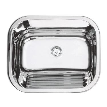 Imagem de Tanque Inox Tramontina Hera 34l Polido C/valv 50x40 94400407