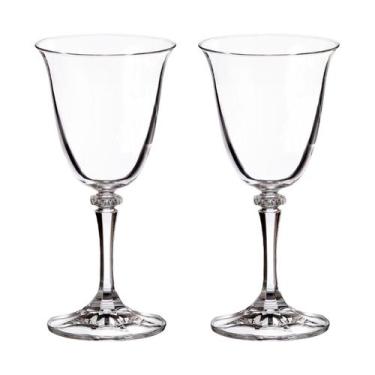 Imagem de Taça De Cristal Bohemia Para Vinho Branco 250 ml Branta 2 Peças - Bohe