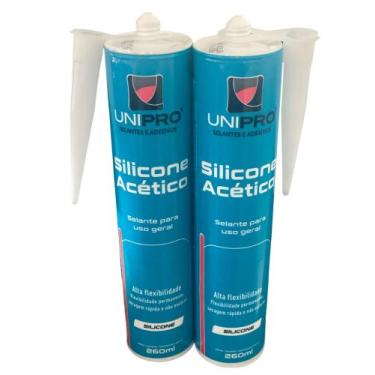 Imagem de Silicone acético incolor - UNIPRO, INCOLOR , 240 G