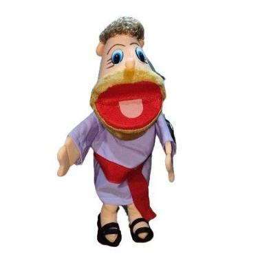 Imagem de Fantoche Jose De Mão Personagem Bíblico 42cm  FANTOCHES GONZAGA