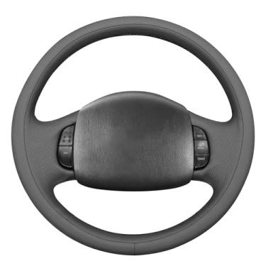 Imagem de MEWANT Capa de volante costurada à mão estilo 3D para F150 F250 F350 / Expedition Excursion 1997-2003 Acessórios de volante para Ford