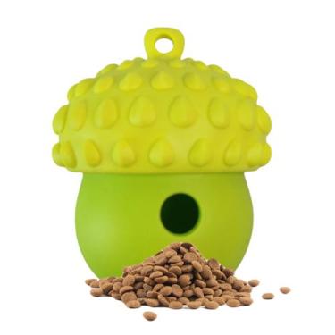 Imagem de Brinquedo Interativo Comedouro Cachorro Pet Gato Raçao Mordedor Recomp