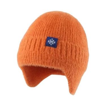 Imagem de Chapéu de Inverno Feminino de Malha com Pele Sintética - Quente e Maci