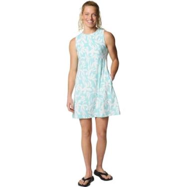 Imagem de Columbia Vestido feminino regata freezer, Spray de folha larga, XGG