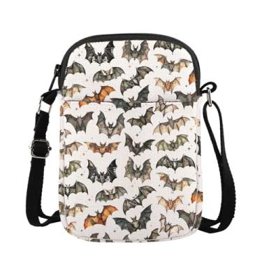 Imagem de WSNANG Bolsa tiracolo para amantes de morcegos Quiropterologist Bat Shoulder Bag Scientist Bat Enthusiast Gift Bat Themed Messenger Bag, Taco Cb