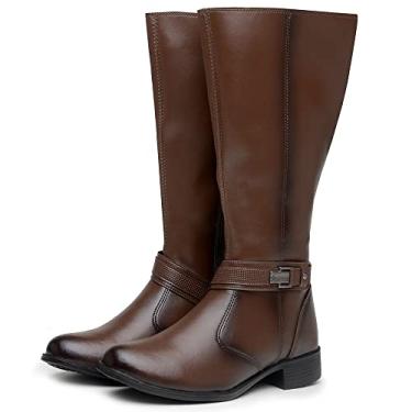 Imagem de Bota Montaria Cano Alto Avalon 237T Tamanho:38;Cor:Marrom
