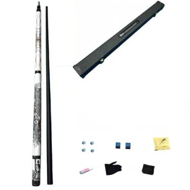 Imagem de Taco de Sinuca Profissional CQBXRD - Bordo Canadense 1/2 Construção, 147cm (58in), Cabeça 10,5mm/11,5mm (Tacos de bilhar e acessórios+ barril box, 11.5mm)