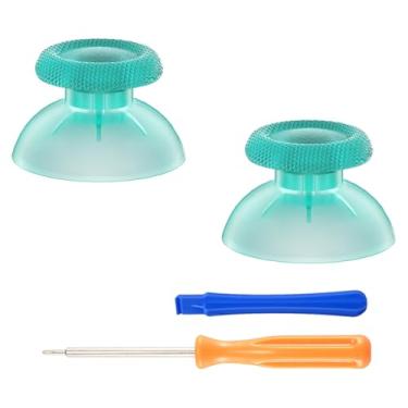 Imagem de eXtremeRate Joysticks De Substituição Verde Esmeralda Para Controle Ps5, Joystick Analógico Personalizado Ps4 Universal