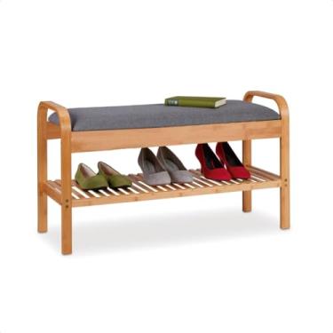 Imagem de BANCO COM SAPATEIRA LUSH 90cm x 30cm x 45cm