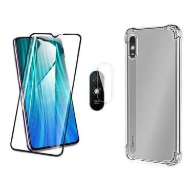 Imagem de Capa Anti Impacto Xiaomi Para Redmi 9i + Pelicula 3d +camera - Univers