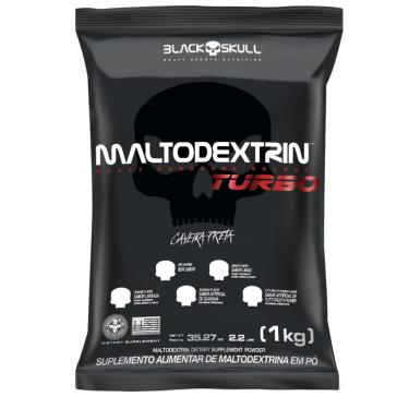 Imagem de Maltodextrin Turbo - Refil 1kg - Black Skull Refil Maltodextrin Turbo Guaraná 1kg