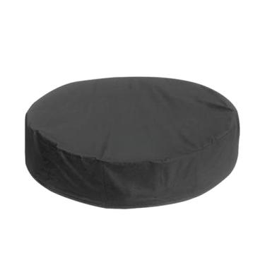 Imagem de WeiLaiKeQi Capa protetora para piscina, banho, cachorro, animal de estimação, abrigo solar, tecido Oxford 210D, proteção para piscinas acima do solo, 245x30cm Preto