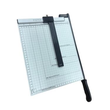 Imagem de Guilhotina Papel A4 10 Folhas 80gsm C/Ajustador E Bloqueio