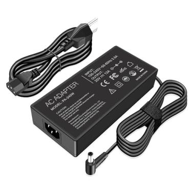 Imagem de Carregador de 240W para ASUS ADP-240EB B ROG Zephyrus G14 G15 G16 M16 S15 S17 ROG Strix G15 G513IE G17 TUF A15 F15 A17 FX707 FX707ZM, Adaptador de Poder para Laptop Gamer 20V 12A