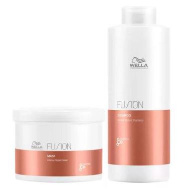 Imagem de Kit Shampoo 1L e Máscara 500ml Fusion - Wella Professionals