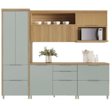 Imagem de Cozinha 5 Peças Marquesa 6 Portas 6 Gavetas 100 MDF Nesher