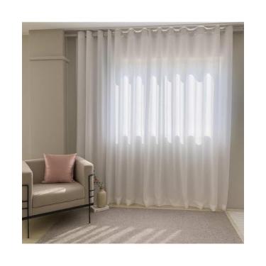 Imagem de CORTINA RUSTICA 3,00m x 2,50m OXFORD LISA