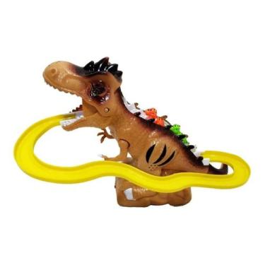 Imagem de Pista Elevador Com Som E Luz Dinossauro. - toys