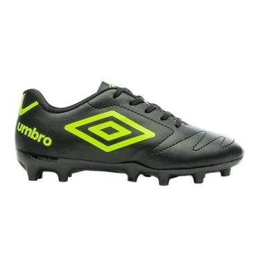 Imagem de Chuteira Campo Umbro Class 2.2 Infantil, Preto, 30