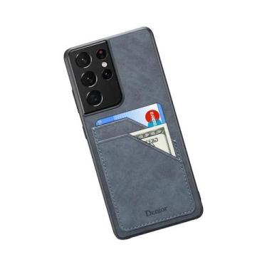 Imagem de Capa De Telefone De Couro Luxuosa Para Samsung S25 S24 Ultra plus S23 