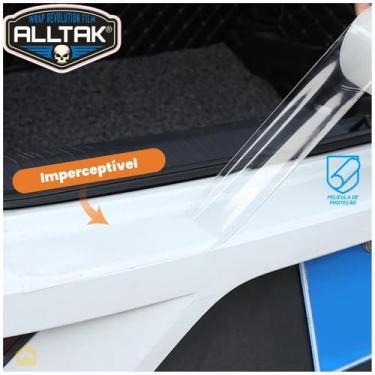 Imagem de Adesivo Protetor Transparente Ppf De Pvc Soleira Honda 04 Pç - ALLTAK 