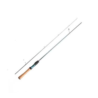 Imagem de Vara de pesca vara de pesca vara de pesca com isca de ponta UL sólida 0,6-8 g linha 0,9-2,7 kg Ajing Fast ultraleve para equipamento de pesca de truta (1,68 m)