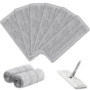 Imagem de Almofadas de reposição para cabeça de esfregão plano Zeekech Joy-moop 