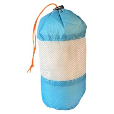 Imagem de harayaa Bolsa para acessórios de churrasqueira, bolsa organizadora para áreas externas, de viagem portátil para artigos diversos de acampamento para, Azul