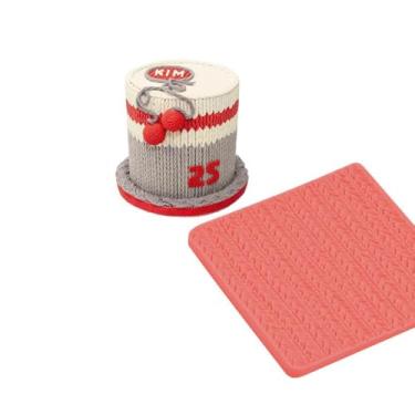 Imagem de Molde Forma Silicone SilverChef Confeitaria Molde Crochê