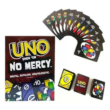 Imagem de Jogo de Cartas Uno Show em No Mercy C/ 168 Unidades - Mattel