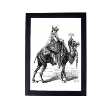 Imagem de Lindo Quadro decorativo daemon goetia rei paimon P8459