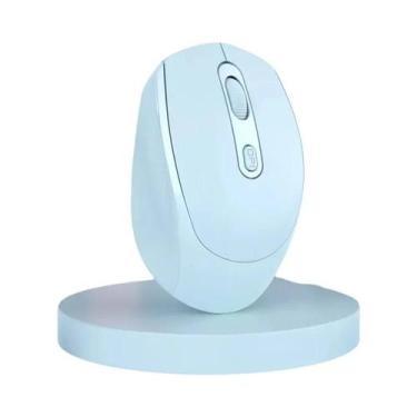 Imagem de Mouse Sem Fio Bluetooth 5.1 Recarregável 2.4G Modo Duplo 1200 DPI Para