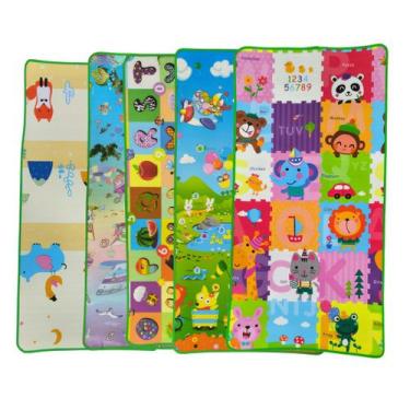 Imagem de Tapete Emborrachado Infantil Antiderrapante Térmico Térmica Tatame Dob