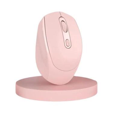 Imagem de Mouse Sem Fio Bluetooth 5.1 Recarregável 2.4G Modo Duplo 1200 DPI Para