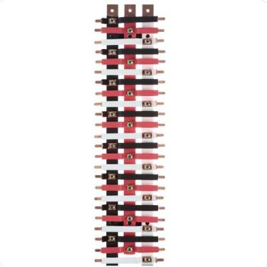 Imagem de Barramento Central Trifásico Isolado 100A para 48 Circuitos - Zathura